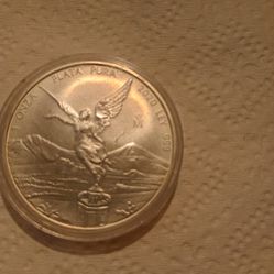 1Mexican ounce of .999 silver I deliver to South Gate.