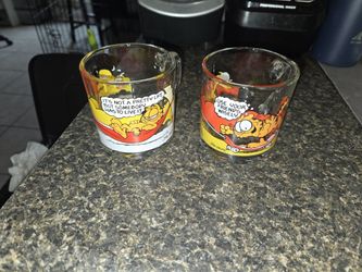 Vasos De Garfiel $10 Both