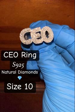 Ceo diamond ring size 10