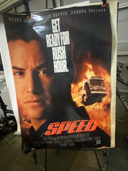 Speed with Keanu Reeves poster