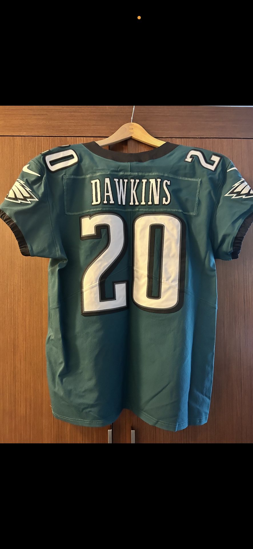 B Dawkins Nike Vapor Elite Official NFL Jersey Midnight Green