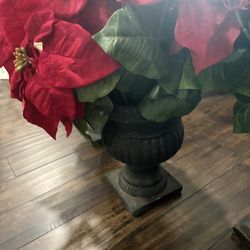 Poinsettia Potted Artificial Plants 