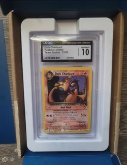 Dark Charizard CGC 10