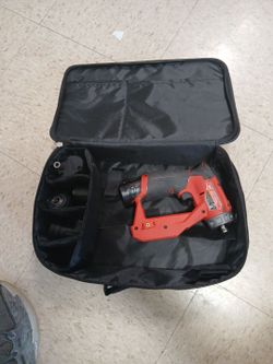 3/8 drill driver with four attachments and case