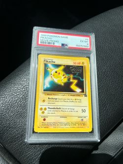 Psa 6 1999 Wizards of the Coast Pokémon Black Star Promo Pikachu #4