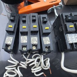 Electrical Breakers Siemens Square D General Electric 