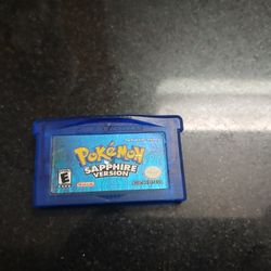 Pokémon Sapphire GBA 