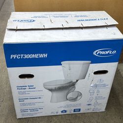 Brand New ProFlo Round Toilet 