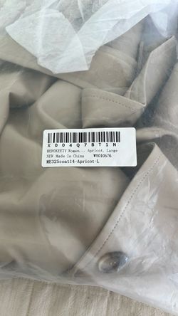 LARGE Women's Leather Jacket Casual Belt Button Down Blazer Trendy Coat Outerwear