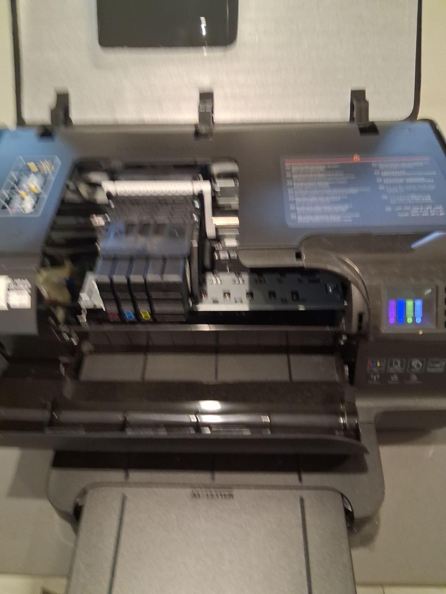 Hewlett-Packard Officejet 8100 black and color printer
