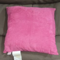 Millihome Pink 15" X 15" Decorative Throw Pillow