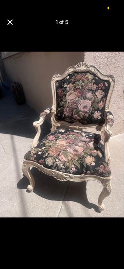 Vintage Drexel Heritage Floral Accent Chair – French Provincial Style OFFERS WELCOMED