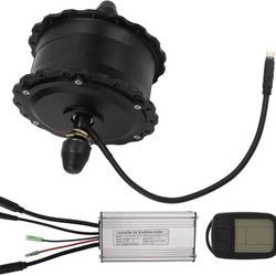 48V 500W Front Drive Motor, Electric Bicycle Conversion Kit Noise Reduction 1:4.5 Reduction Ratio for Cycling(20 inches)
