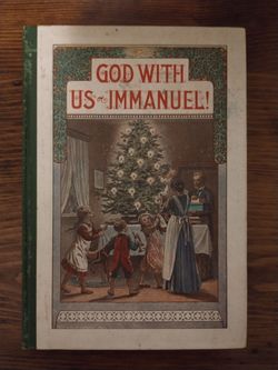 God With Us - Emmanuel Antique Christmas Book