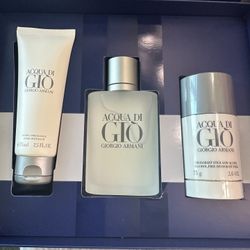 Acqua Di GiΓ² gift set 3.4oz/2.5oz/2.5oz