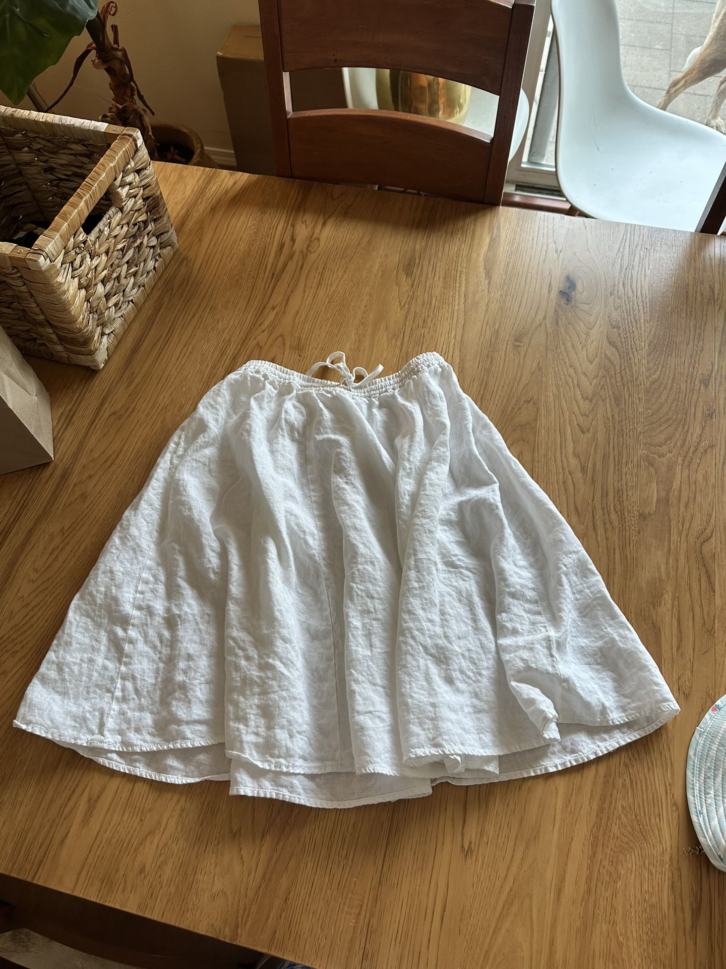 100% Linen Skirt