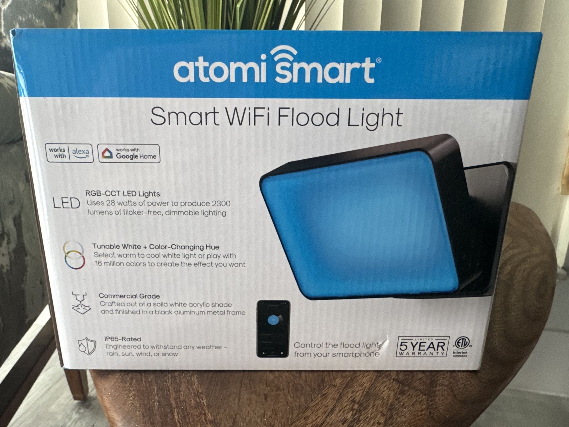 Atomic Smart Wifi Flood Light