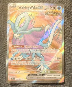 Walking Wake Ex Pokemon Card