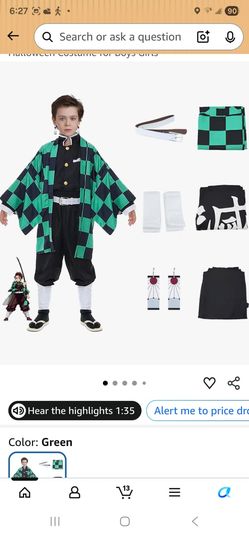 Kids Halloween Costume size L 10-12
