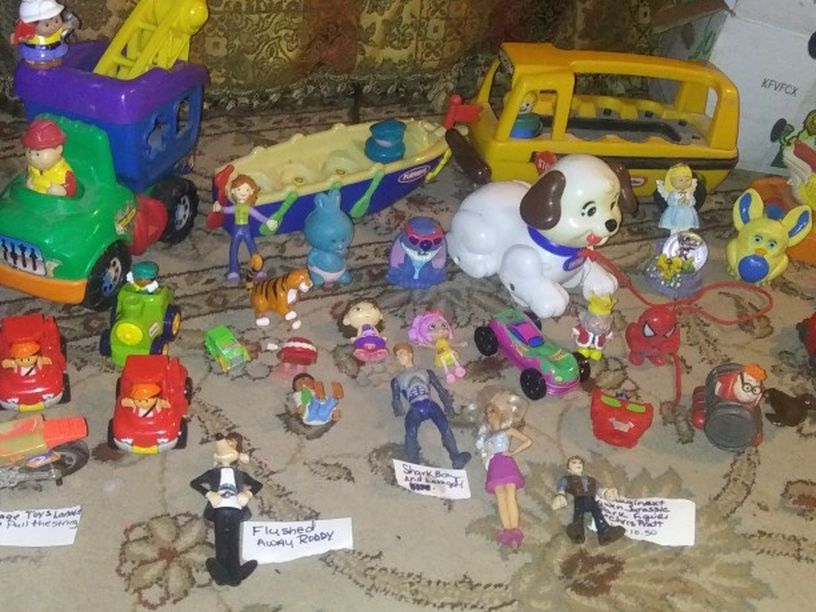 Vintage Toy Lot.buying Everything Shown