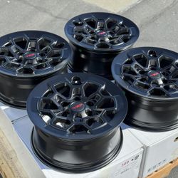 17" Wheels Rims TRD PRO Toyota 4Runner Tacoma Tundra Sequoia Chevrolet Silverado GMC Sierra GX Tires