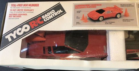 NEW IN BOX - Tyco Radio Control (R/C) Lamborghini Countach Model Car with 7  Radio Control Functions for Sale in Bluffton, SC - OfferUp