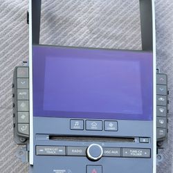 2016  Infiniti Q50 Multimedia Climate Control Panel Model Number 25391-4HB3A