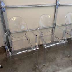 Clear Dining Chairs 