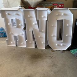 Light Up Letter 