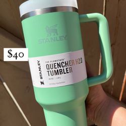 Jade stanley 40oz tumbler new for Sale in San Bernardino, CA - OfferUp