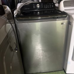 Stainless Steel Washer Brand Samsung Heavy Duty Everything Works Great With A 3 Months Warranty 