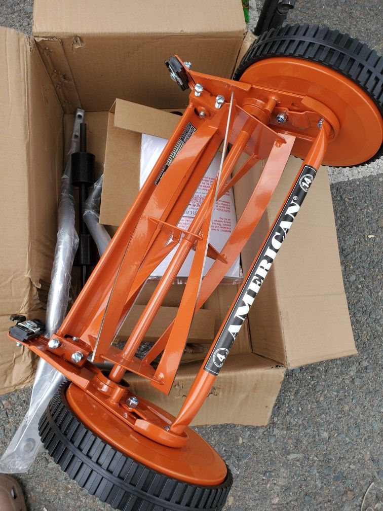Reel Lawn Mover