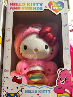 Hello kitty X Carebear plushy