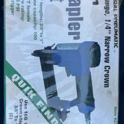 Central Pneumatic Air Stapler Kit