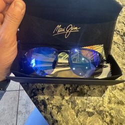Maui Jim Ho'okipa Blue Hawaii Sunglasses 