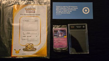 Pokemon Mewtwo promo with slab