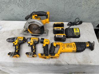 Dewalt 20V MAX XR 5 piece cordless set