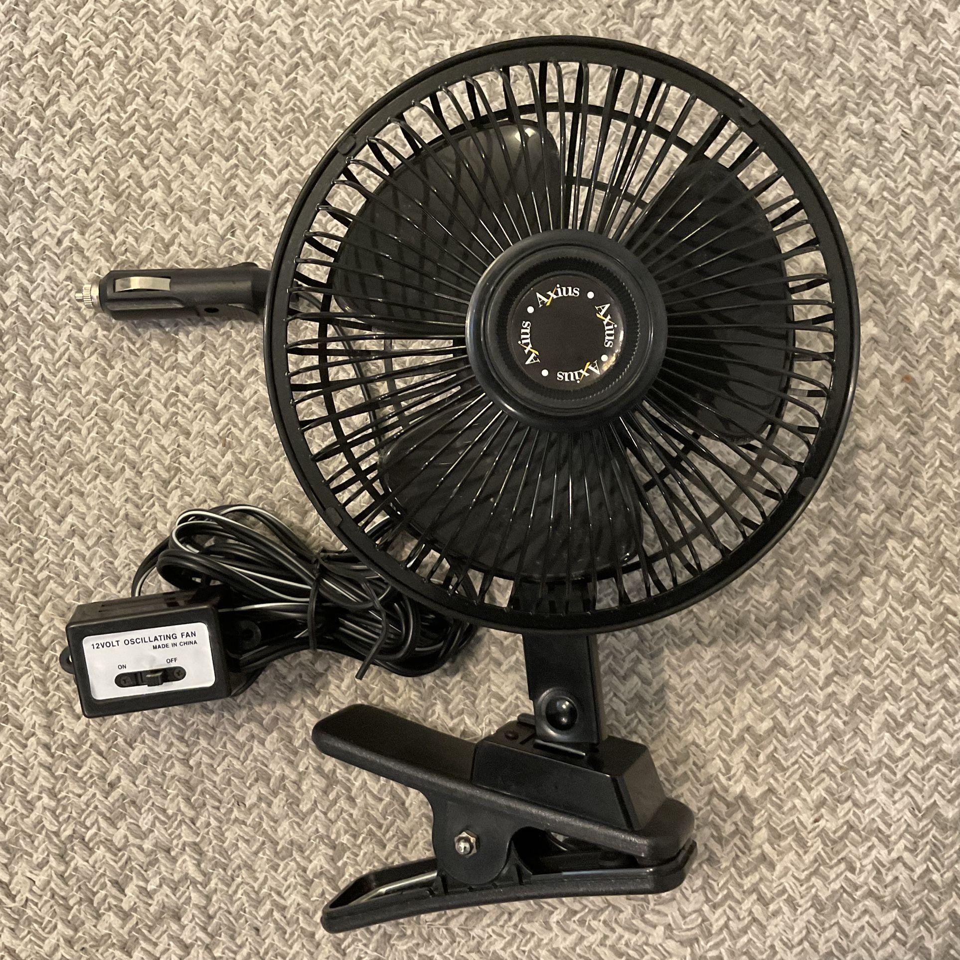 AXIUS FAN FOR INSIDE VEHICLE