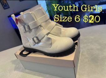 Brand New Girl “combat Style” Boots