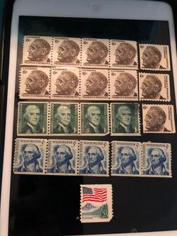 Stamp collection 21 pc