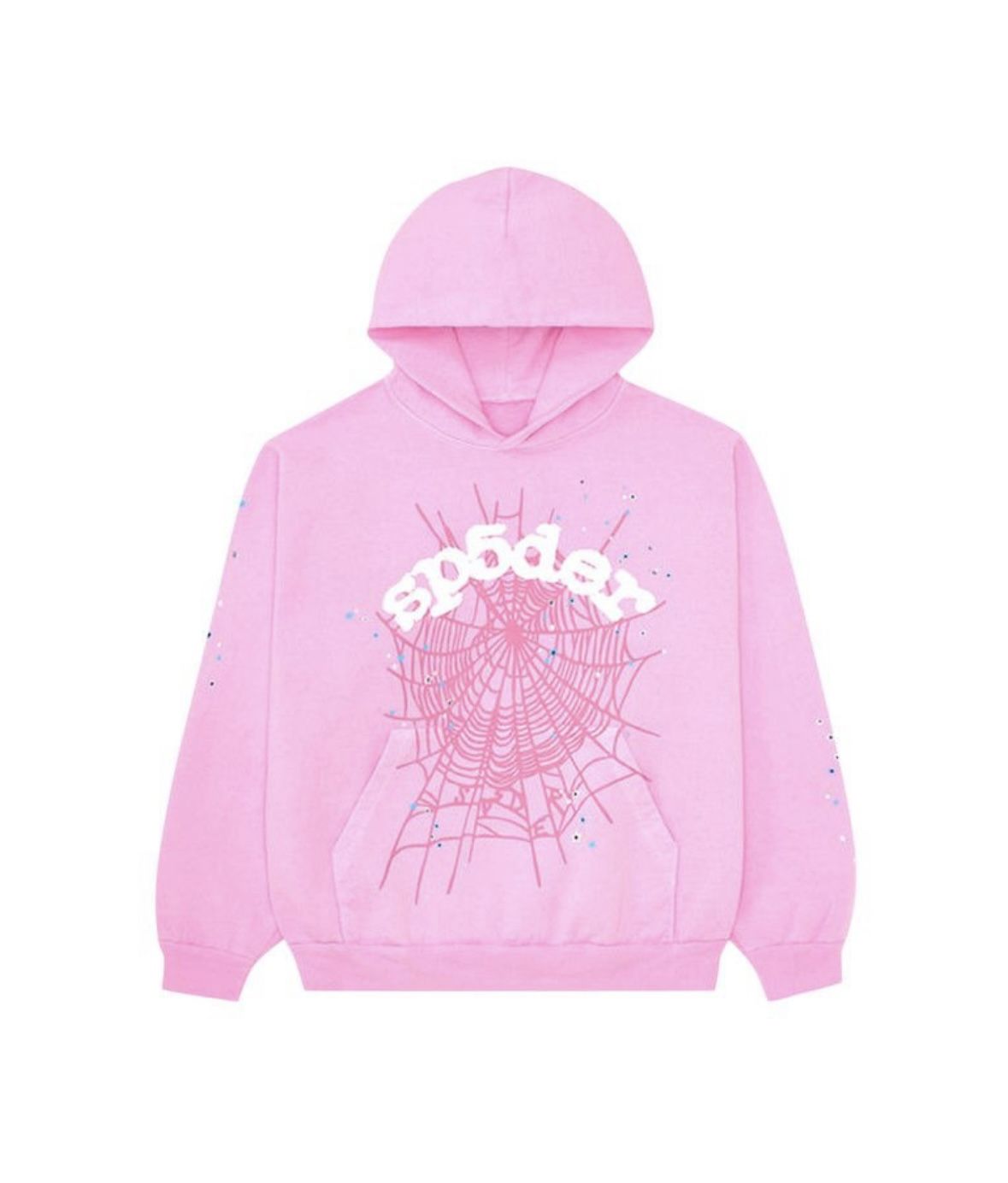 Sp5der OG Web Hoodie 'Pink' XL