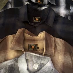 fb flannels long sleeve and short sleeve