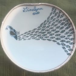 Handmade Ceramic Peacock Bowl