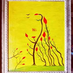 Flower Face Painting