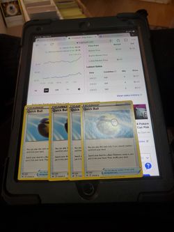 Pokemon Trainer 4 X QUICK BALLS