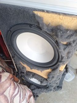 Sub woofers and  Amps for bass and volume