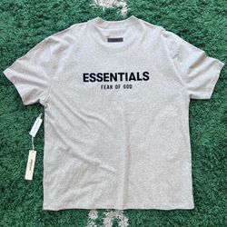 Fear Of God Essentials T-Shirt Dark Oatmeal SS22/FW22 Size XL Deadstock/Brand New With Tags + Bag!