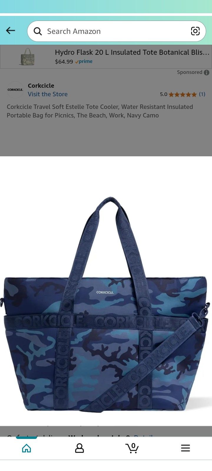Corkcicle Cooler Bag