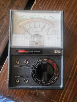 Radio Shack Analog Multimeter Microuta 22-201A