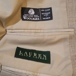 Polo Ralph Lauren Sport Coat Blazer Jacket Houndstooth Plaid Men 36 Regular Vintage. 
Wool-Laine blen.
made in Canada.
sold as shown